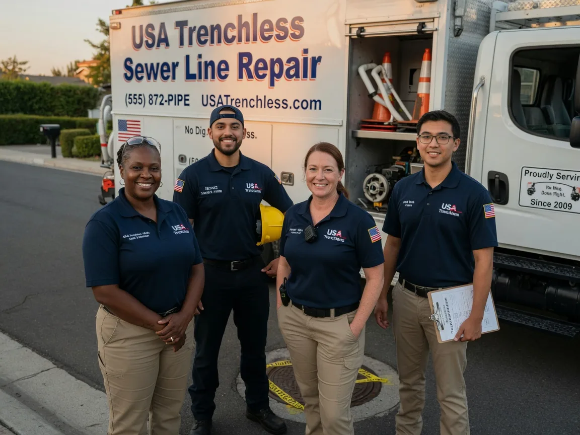 Sewer Line Repair company in Manitou, OK